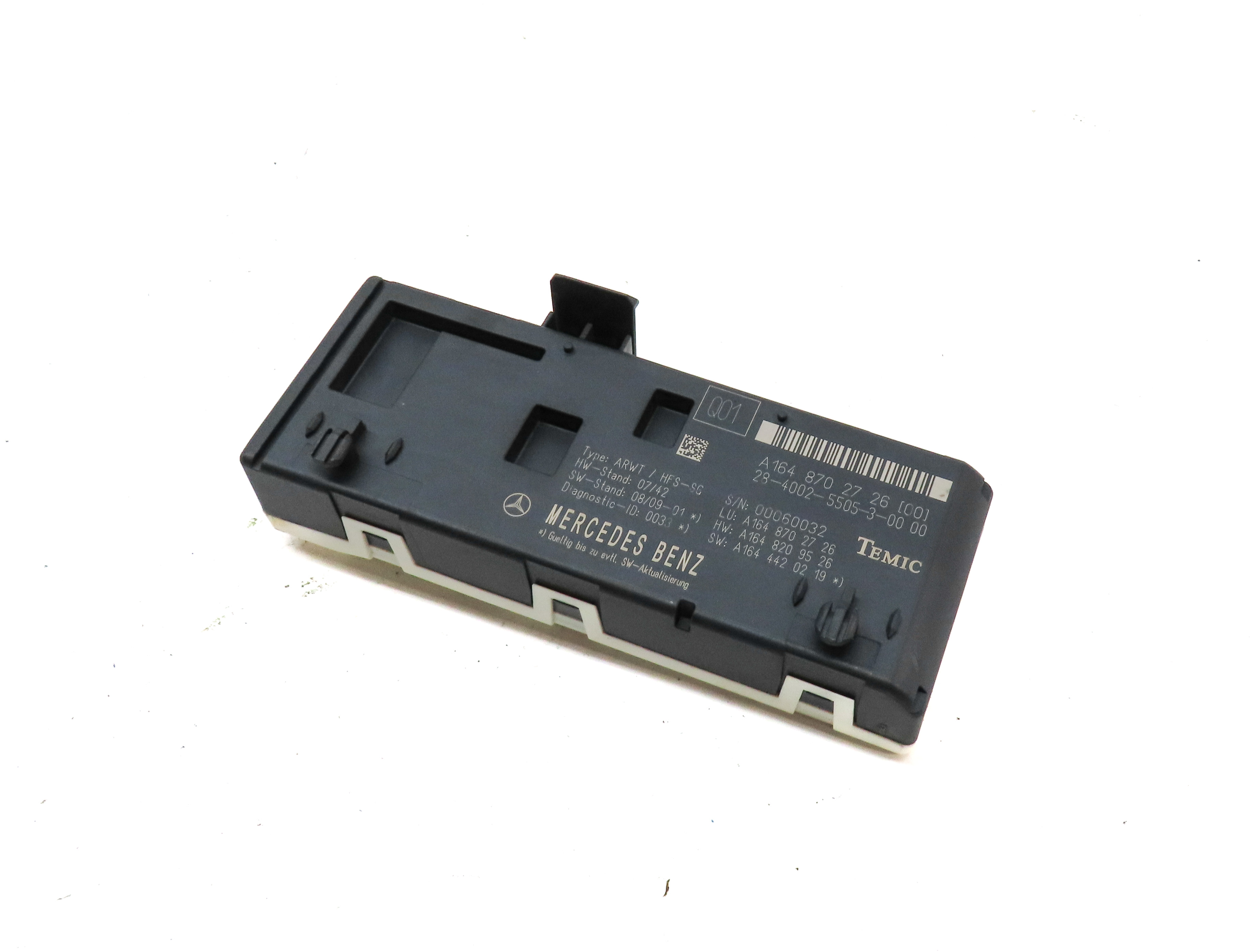 08-13 MERCEDES GL ML R CLASS (W164 W251 X164) REAR TRUNK LIFT LIFTGATE MODULE — exact item pictured